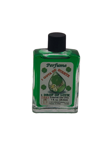 1 Drop of Luck Perfume in 1 oz glass bottle