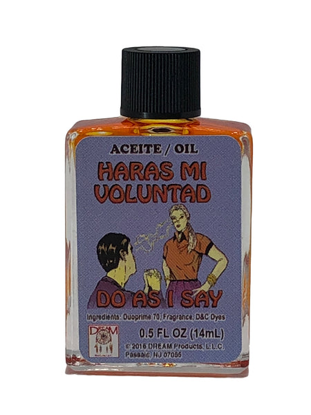 Do As I Say Oil 0.5 oz.